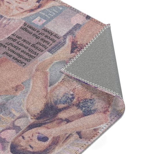 "Lover" Collage Rug